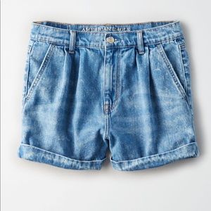 American Eagle Denim Mom Shorts - size 4